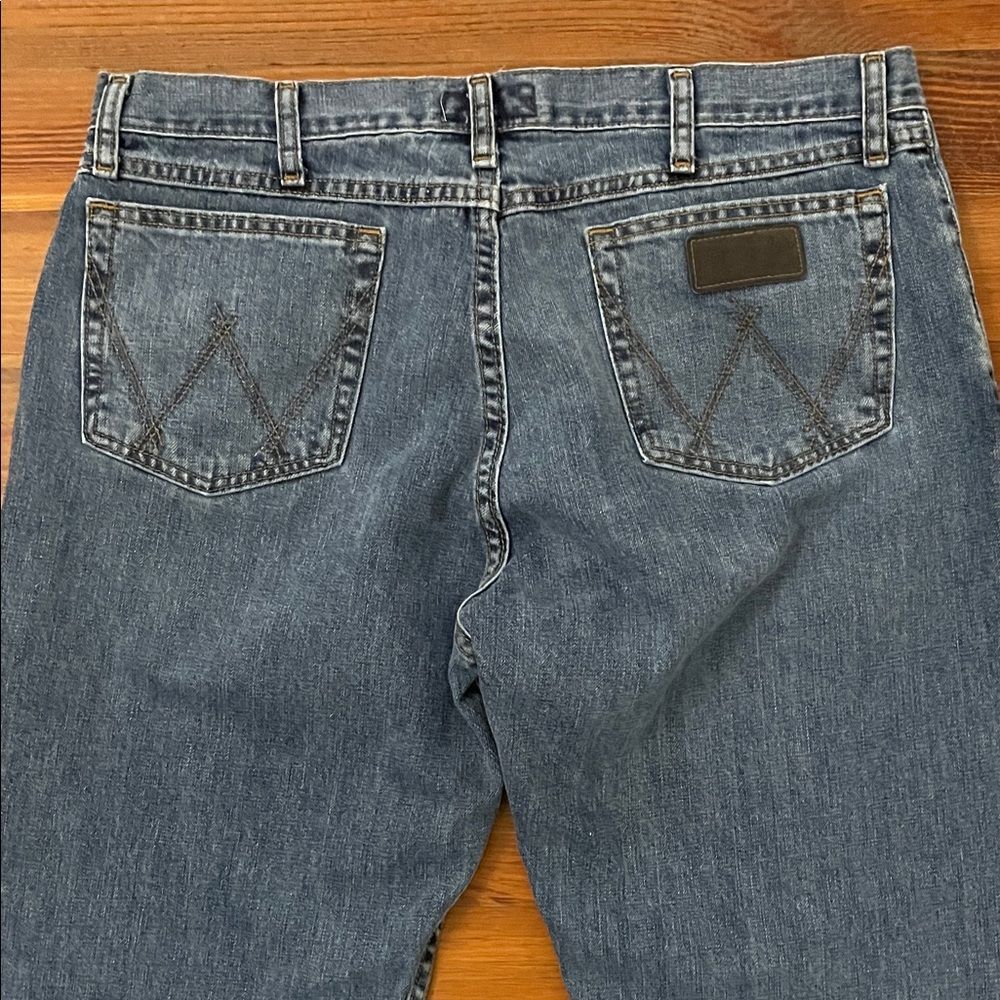 Wrangler 20X 02 Competition Slim Fit Jeans 36x34 Payson 02MWXPY Bootcut Denim - Picture 12 of 13
